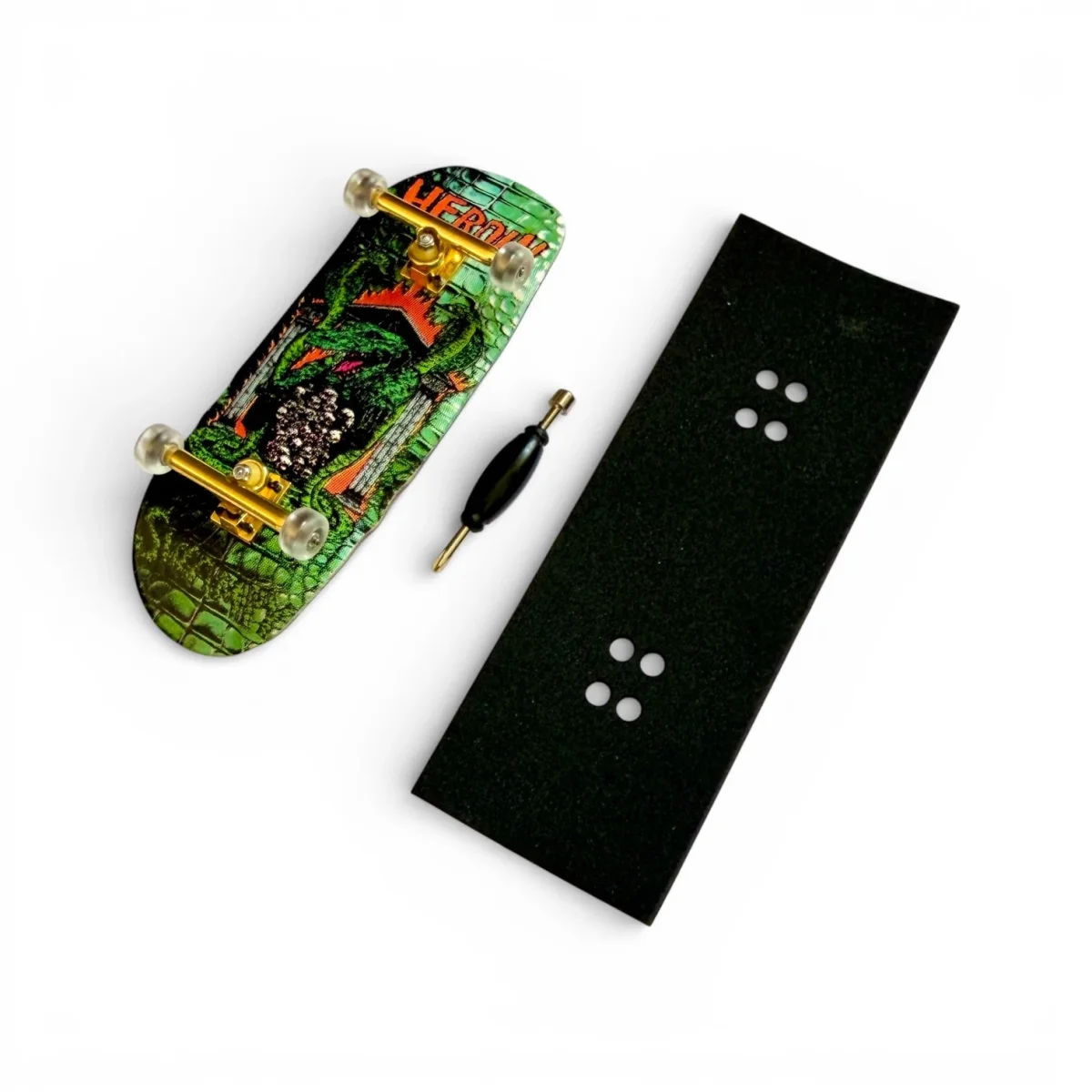 Custom Pro X Heroin Swampy Knock Off Fingerboard Complete - Image 3