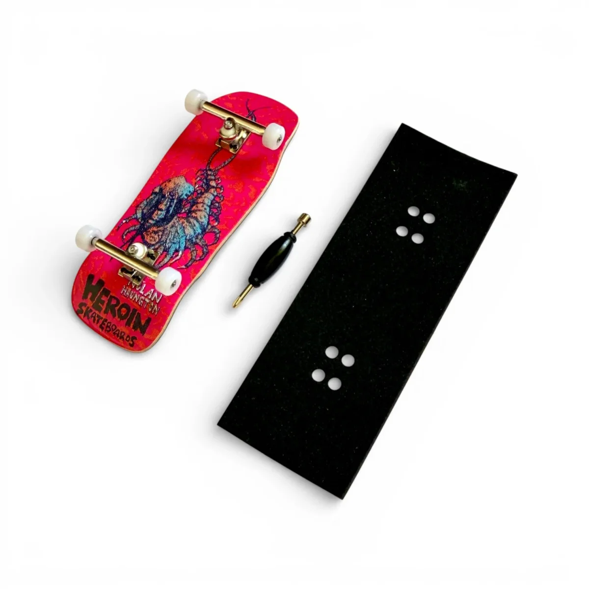 Custom Pro X Heroin Haungton Knock Off Fingerboard Complete - Image 3