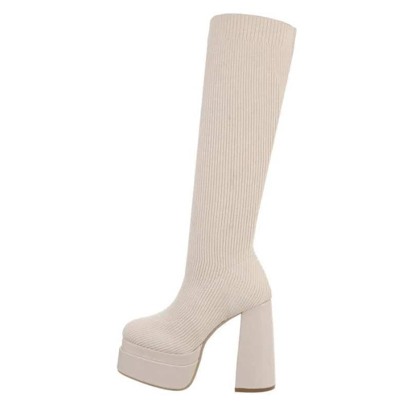 Botas beges Sarah - Image 2