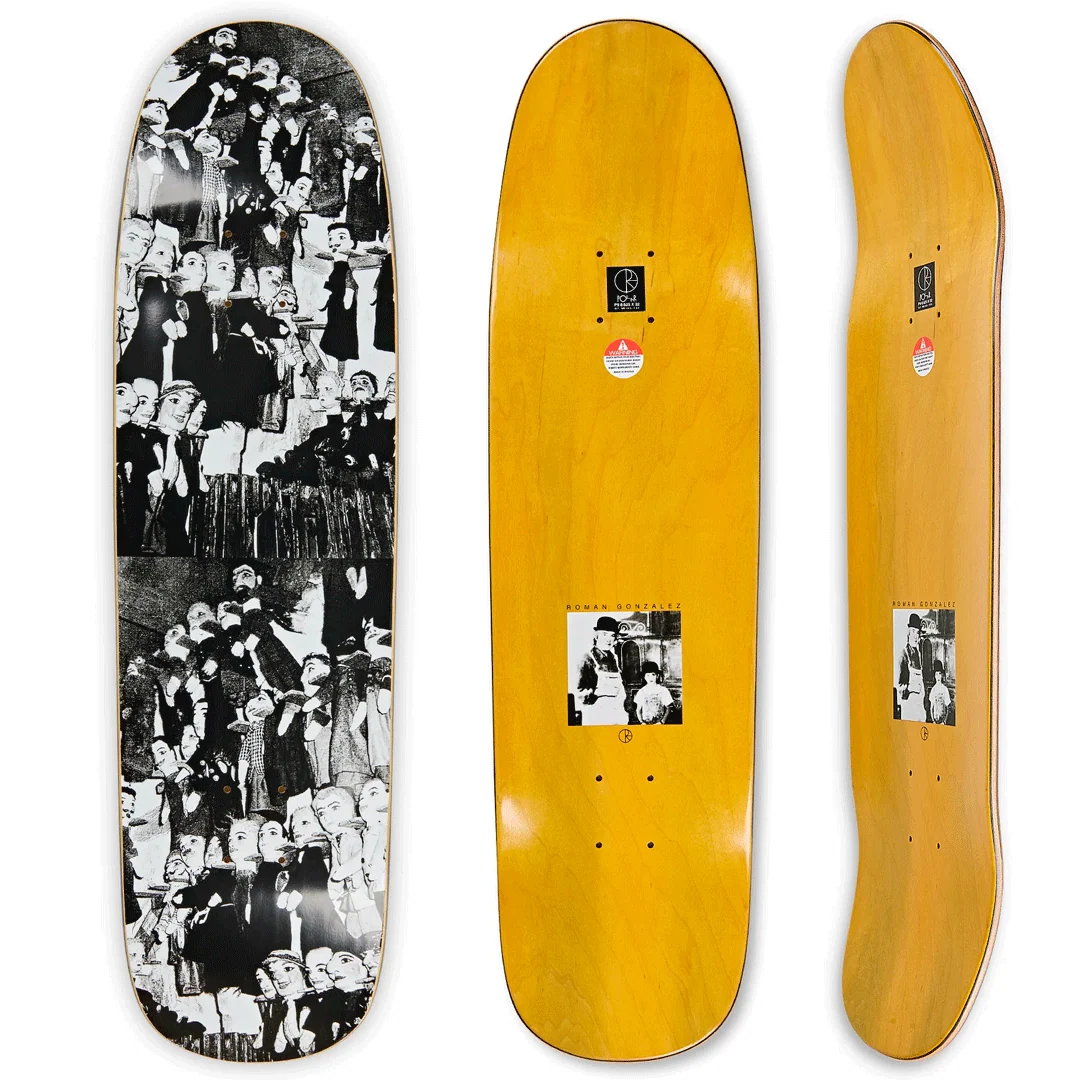 Polar Roman Gonzalez Puppet Storage P9 Skateboard Deck 8.625" - Image 3