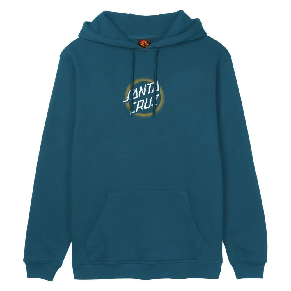 Santa Cruz Hoodie Vile Dot Front - Dark Teal - Image 2