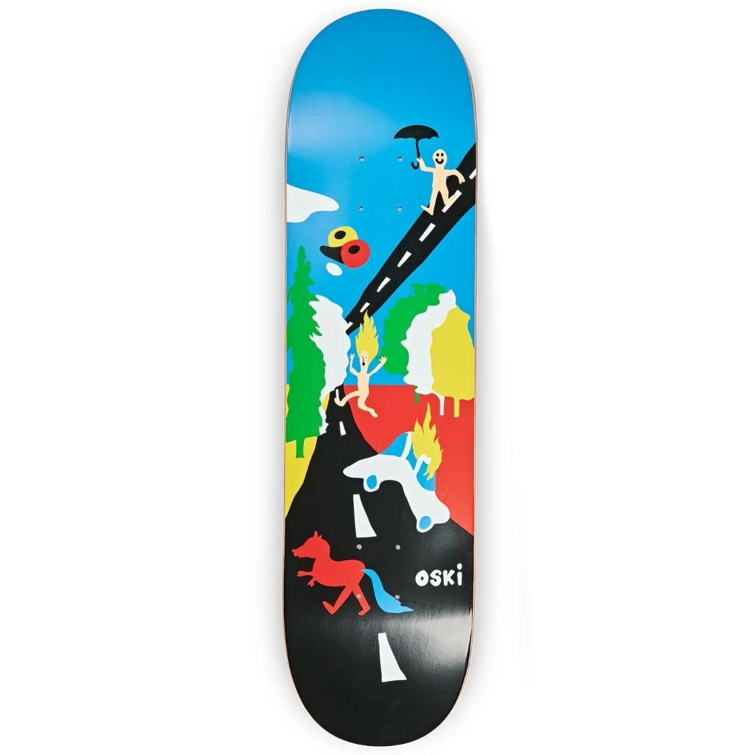 Polar Oskar Rozenberg Beautiful Day Skateboard Deck 8.0" - Image 2
