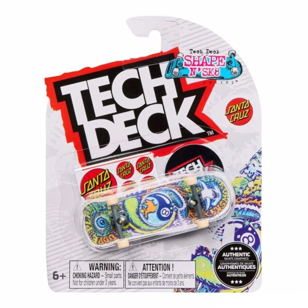Fingerboard Tech Deck Santa Cruz Erick Winkowski Yin Yang 8 Ball - Image 2