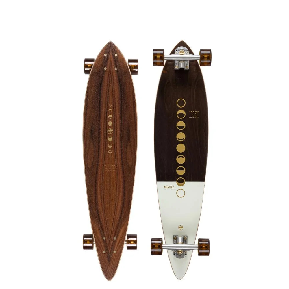Arbor Solstice Lunar B4BC Fish Performance Longboard Complete 37" - Image 2