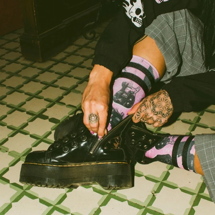 Meias American Socks Street Riot - Mid High - Image 5