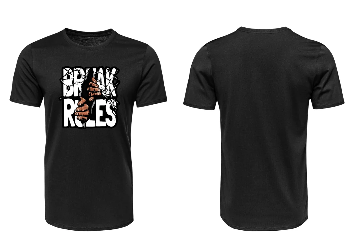 D12 - T-shirt de manga curta – Break Rules - Image 5