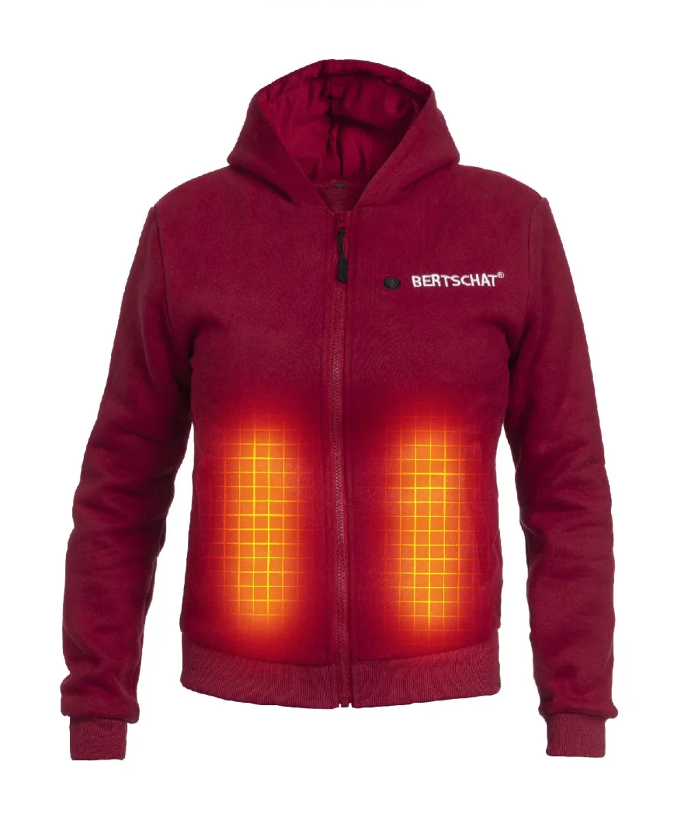 Hoodie com aquecimento PRO | Senhora - Borgonha - Image 3