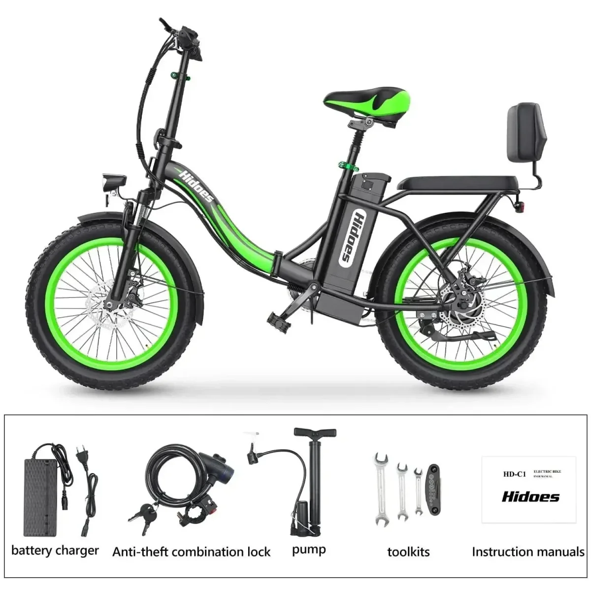 Bicicleta Elétrica HIDOES C1 - Image 5