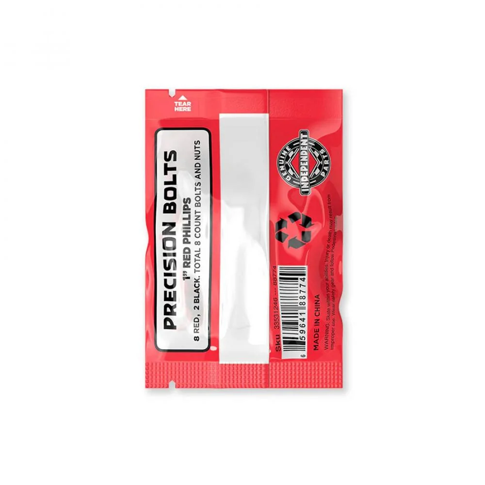 Independent Phillips Bolts Red Black com Ferramenta 1.0" - Image 4
