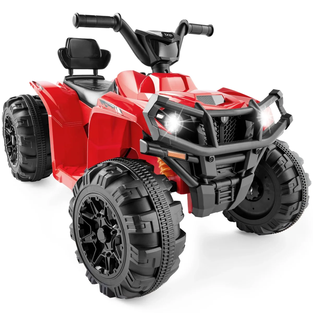 Quadriciclo Elétrico para Crianças 12V – Bluetooth, Luzes, 2,4 MPH (Vermelho) - Image 2