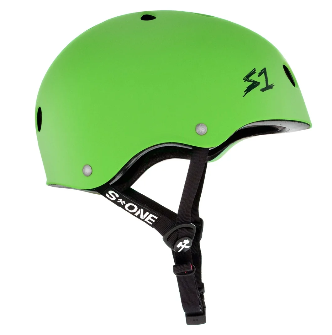 S-One V2 Lifer Bright Green CPSC Certified Helmet - Image 3