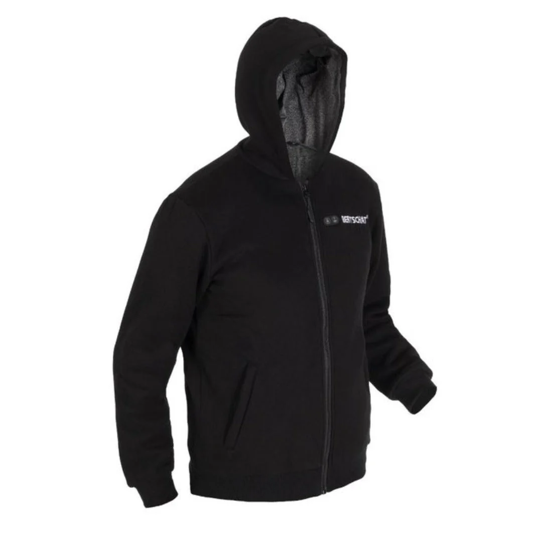 Hoodie com aquecimento - Homem | Dual Heating - Preto - Image 2
