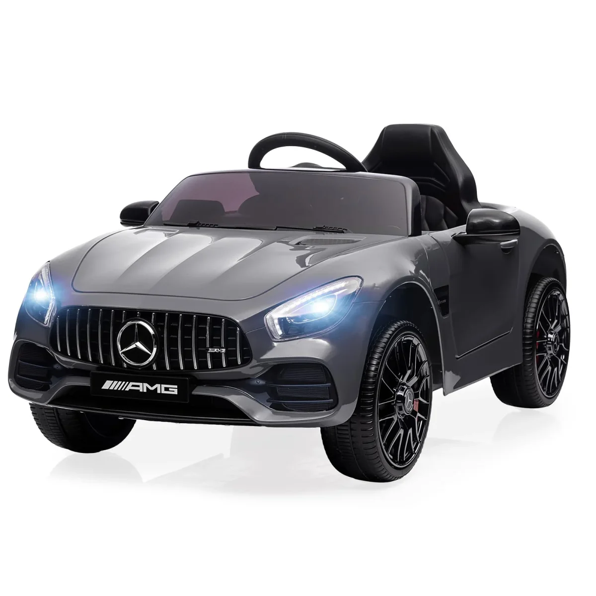 Carro Elétrico para Crianças Mercedes 12V – Controlo Remoto, MP3, LED - Image 2