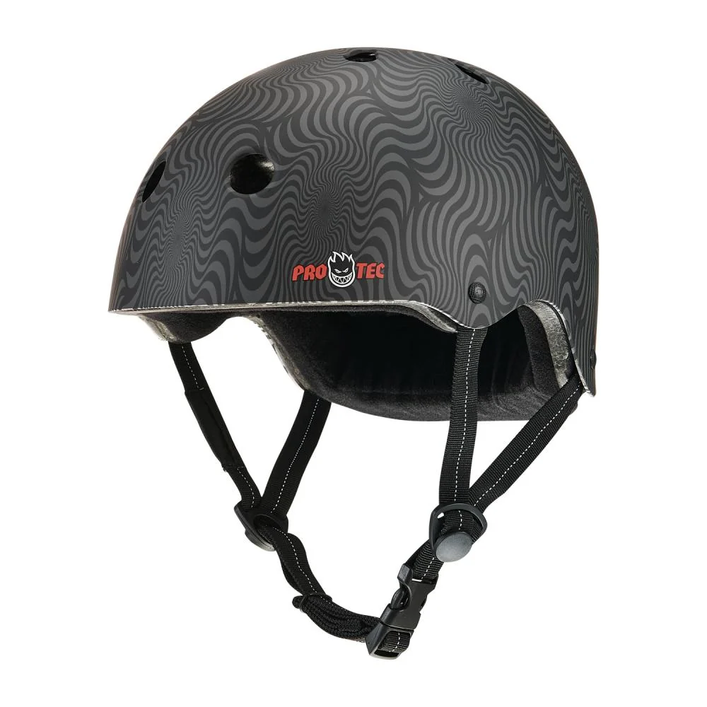 Pro-Tec X Spitfire Low Pro Black Swirl Helmet