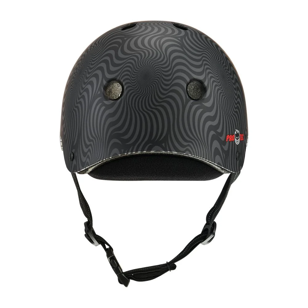 Pro-Tec X Spitfire Low Pro Black Swirl Helmet - Image 6