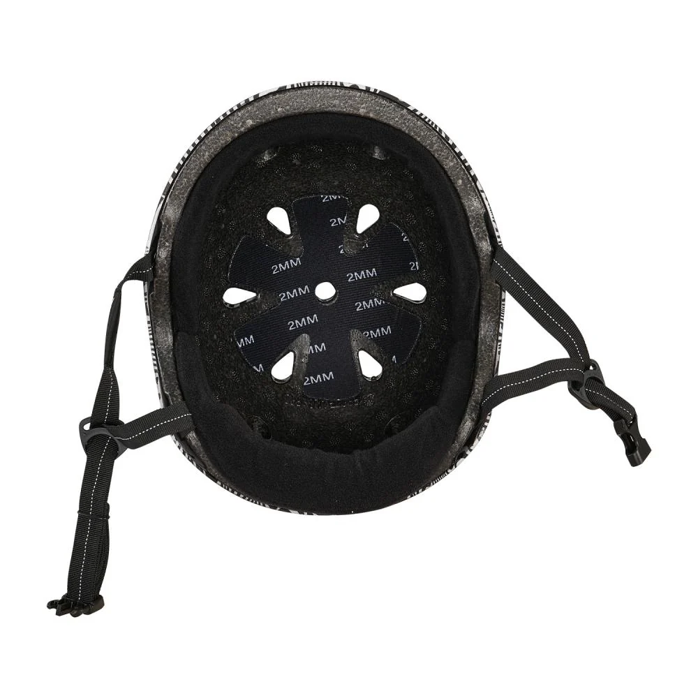 Pro-Tec X Spitfire Low Pro Black Swirl Helmet - Image 8