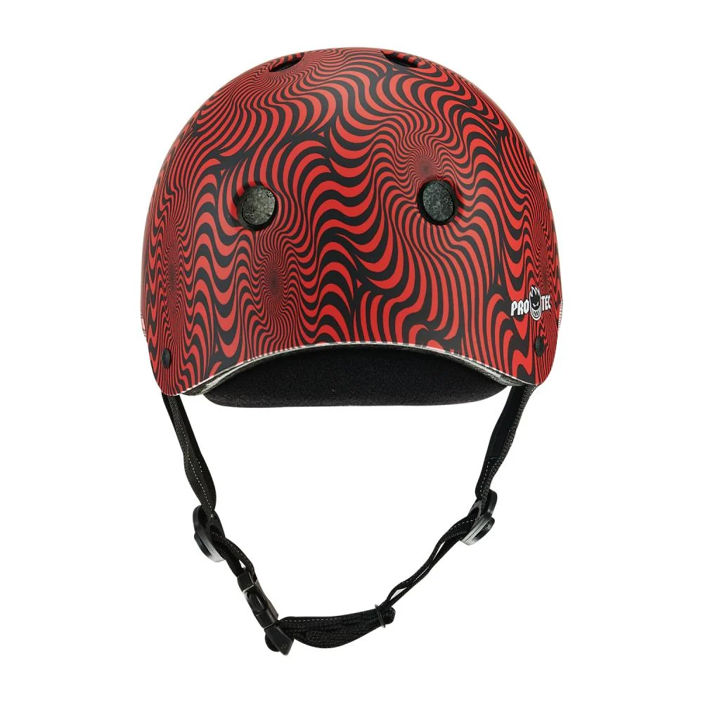 Pro-Tec X Spitfire Low Pro Black Swirl Helmet - Image 6