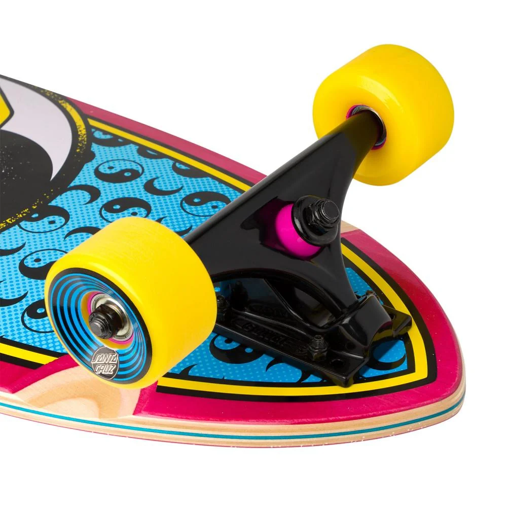 Santa Cruz Yin Yang Dot Pintail Complete Longboard 33" - Image 4