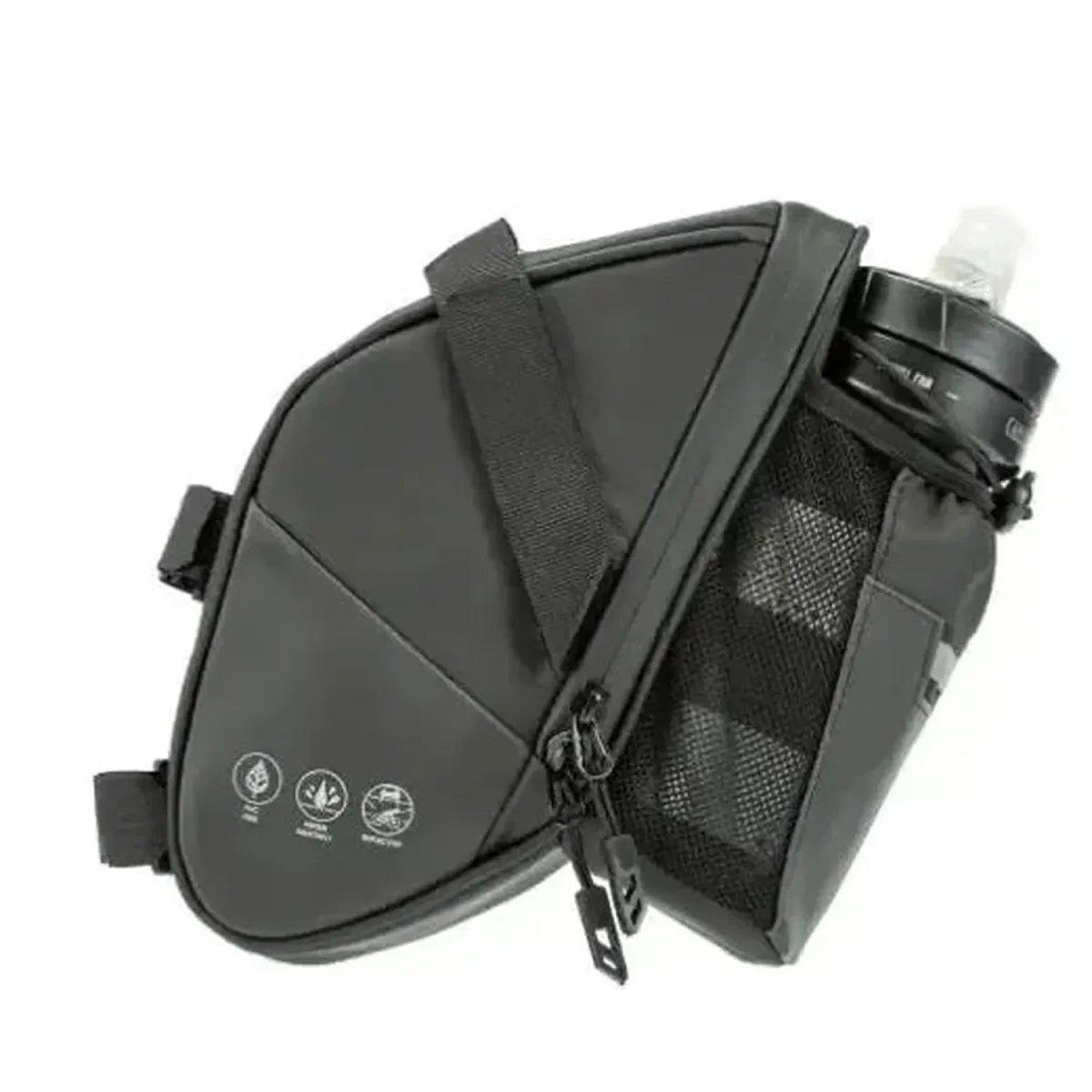 Bolsa de Selim Impermeável 1,5L – Bolsa de Assento com Bolso para Garrafa