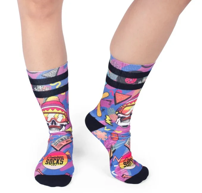 Meias American Socks Retro Blizzard - Mid High - Image 5