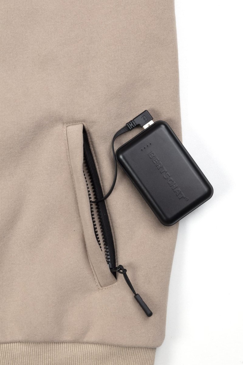 Hoodie com aquecimento - Homem | Dual Heating - Bege - Image 6