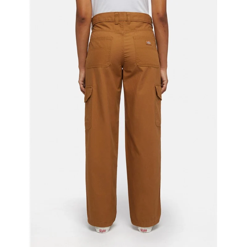 Calças Dickies Duck Canvas Cargo W - Brown Duck - Image 3