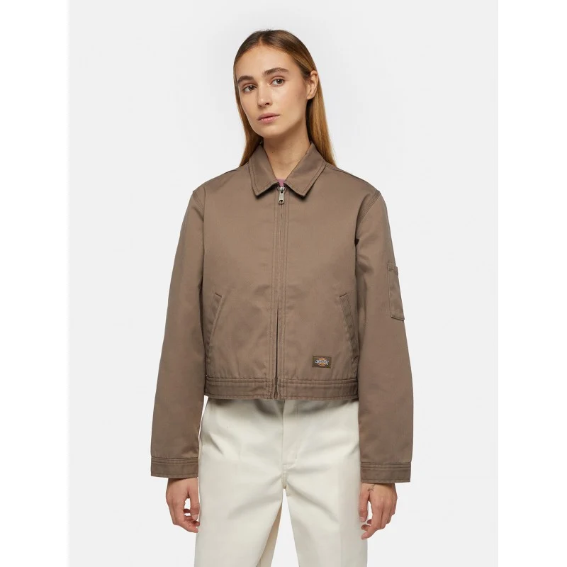 Casaco Dickies Lined Eisenhower Crop W - Mushroom