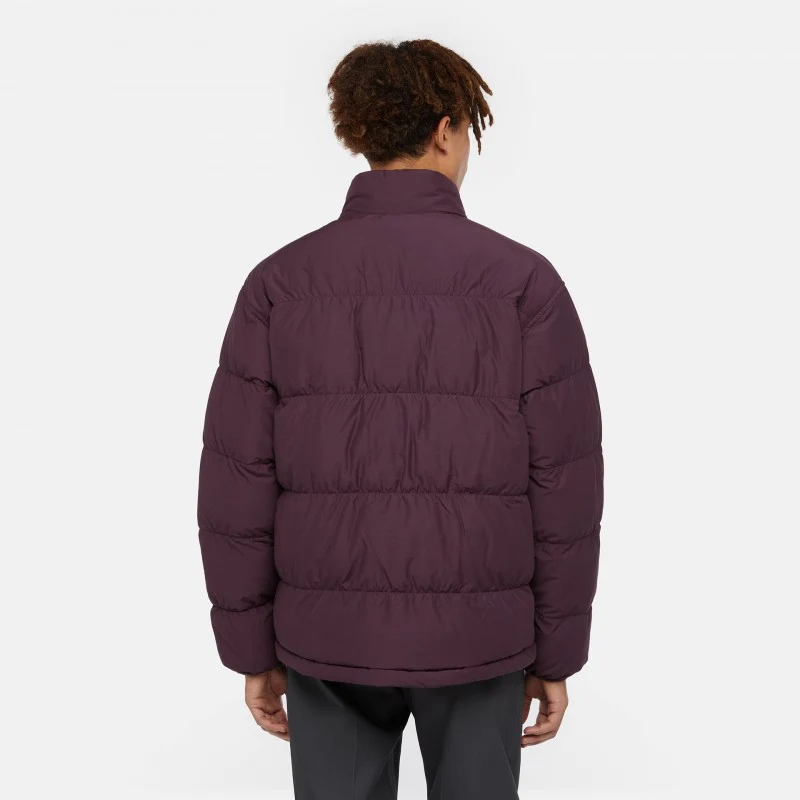 Casaco Dickies Scobey Puffer - Plum - Image 3