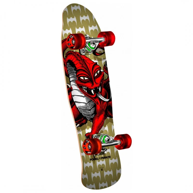 Skate Completo Powell Peralta Mini Cab Dragon Gold Cruiser 29.5" - Image 2