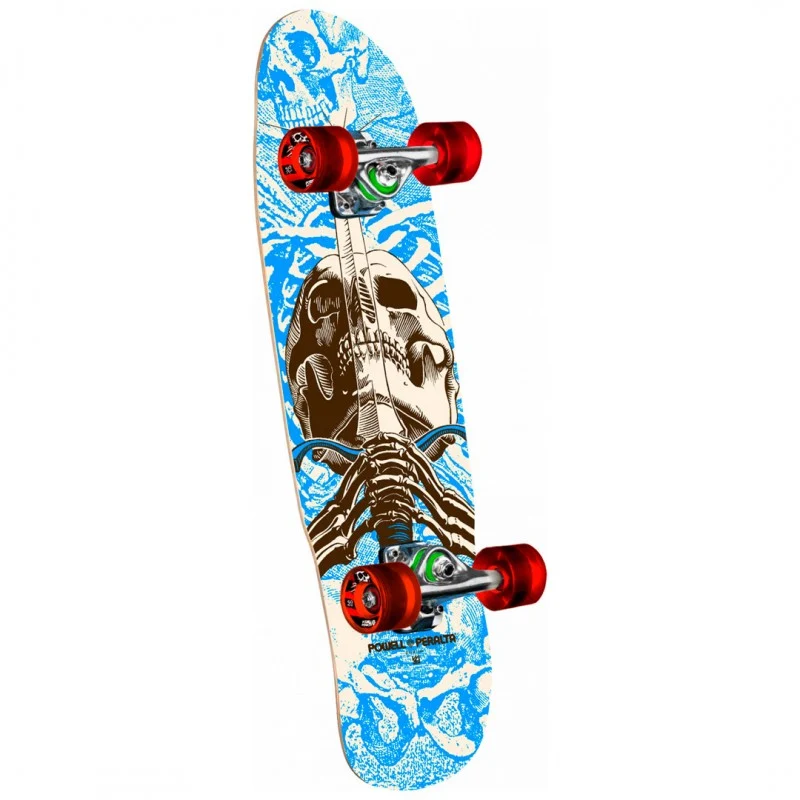 Skate Completo Powell Peralta Mini Skull & Sword Blue Cruiser 30" - Image 2