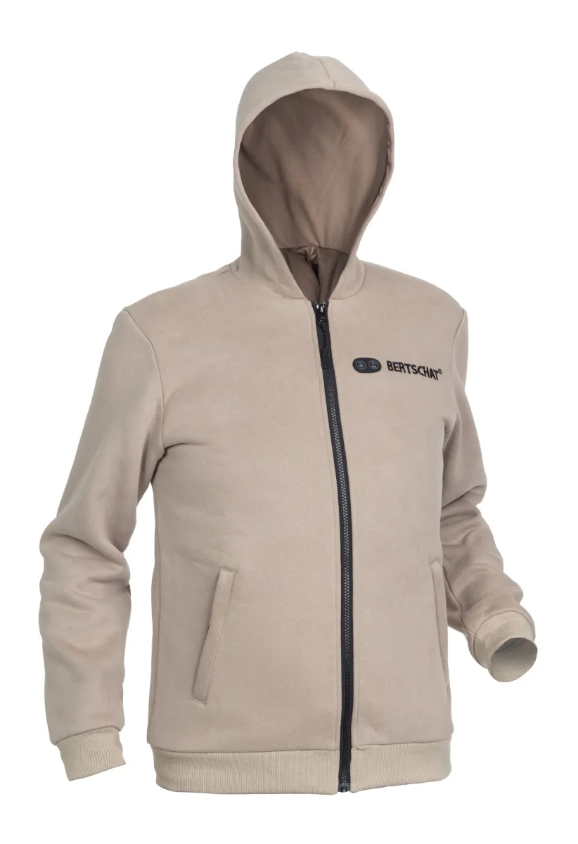 Hoodie com aquecimento - Homem | Dual Heating - Bege