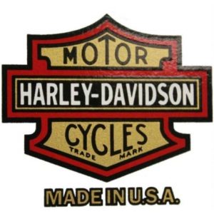 Trademark Harley Davidson Sticker