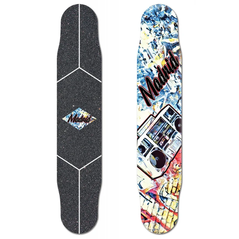 Madrid Fiberglass Pole Boombox Longboard Deck 46" - Image 2