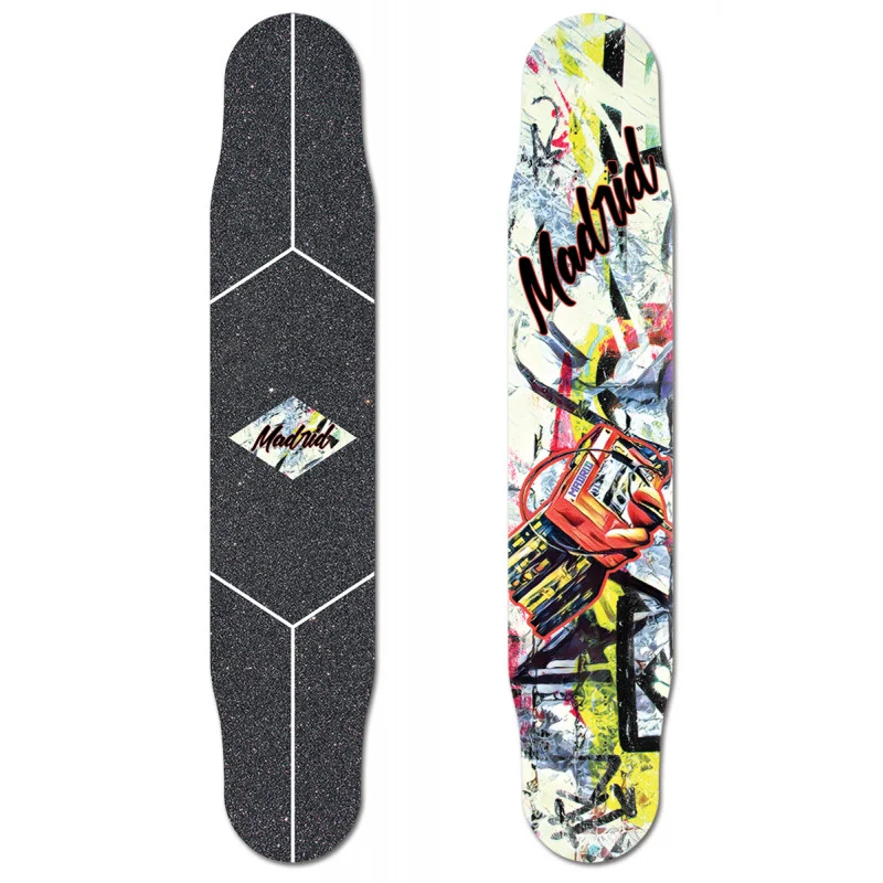 Madrid Fiberglass Pole Walkman Longboard Deck 46" - Image 2