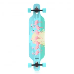 Madrid Flamingos Drop Through Complete Longboard 40"