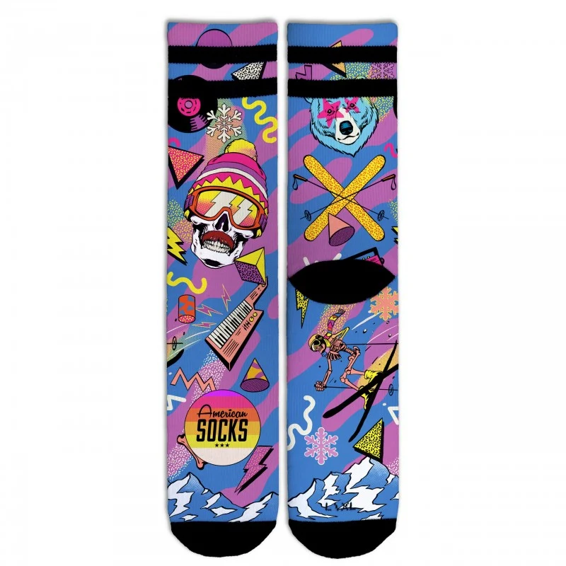 Meias American Socks Retro Blizzard - Mid High - Image 3