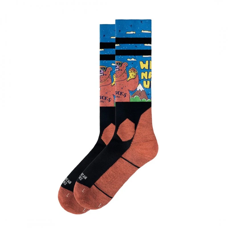 Meias American Socks Wild Nature - Snow - Image 2