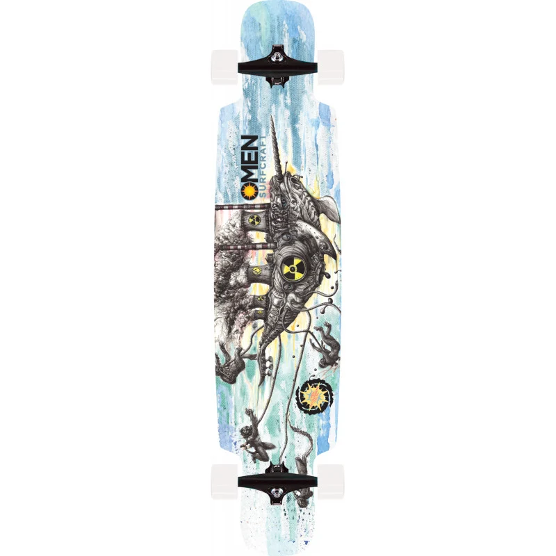 Omen Nuclear Narwahl Drop Through Complete Longboard 41,5" - Image 2