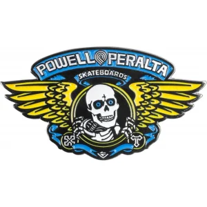 Pin Powell Peralta Winged Ripper Blue - 1.75"