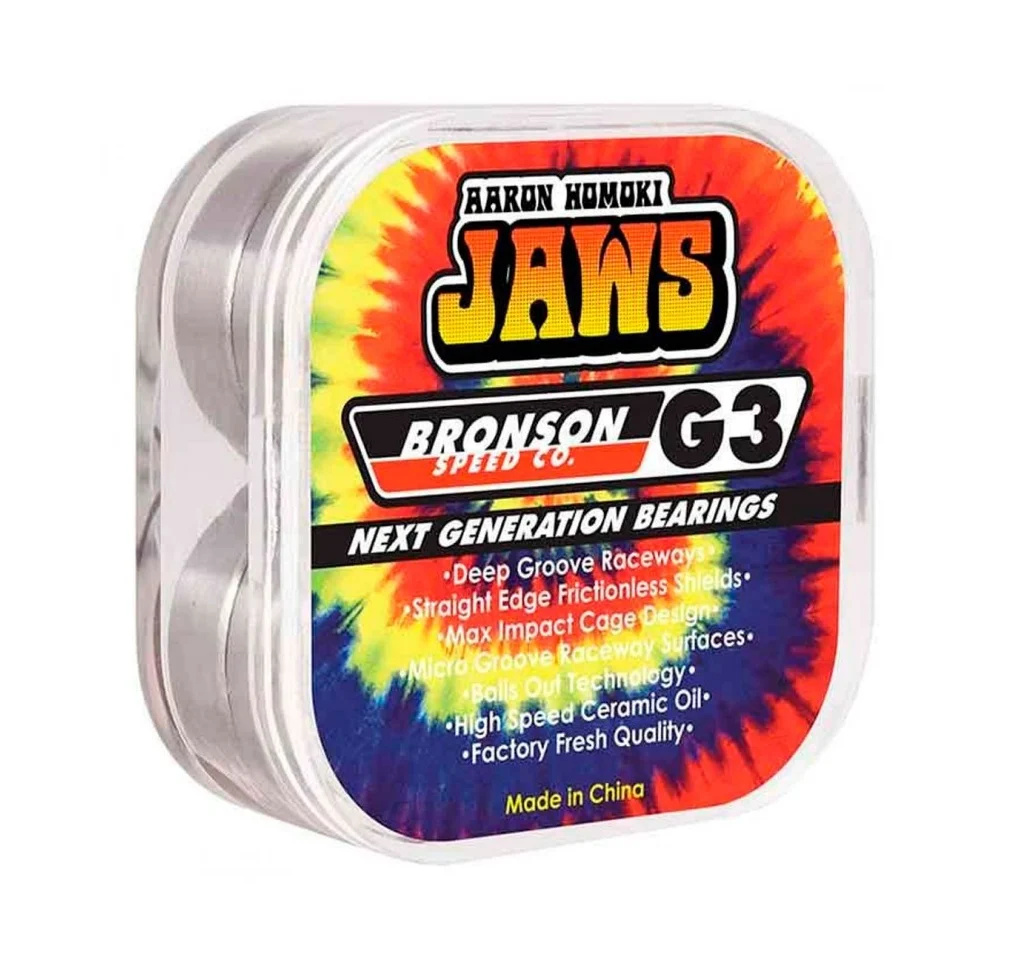 Rolamentos Bronson Speed G3 Aaron Jaws Homoki