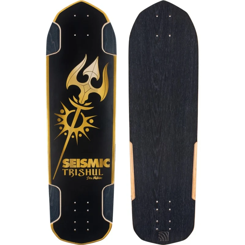 Seismic Dre Nubine Trishul Longboard Deck 31" - Image 2