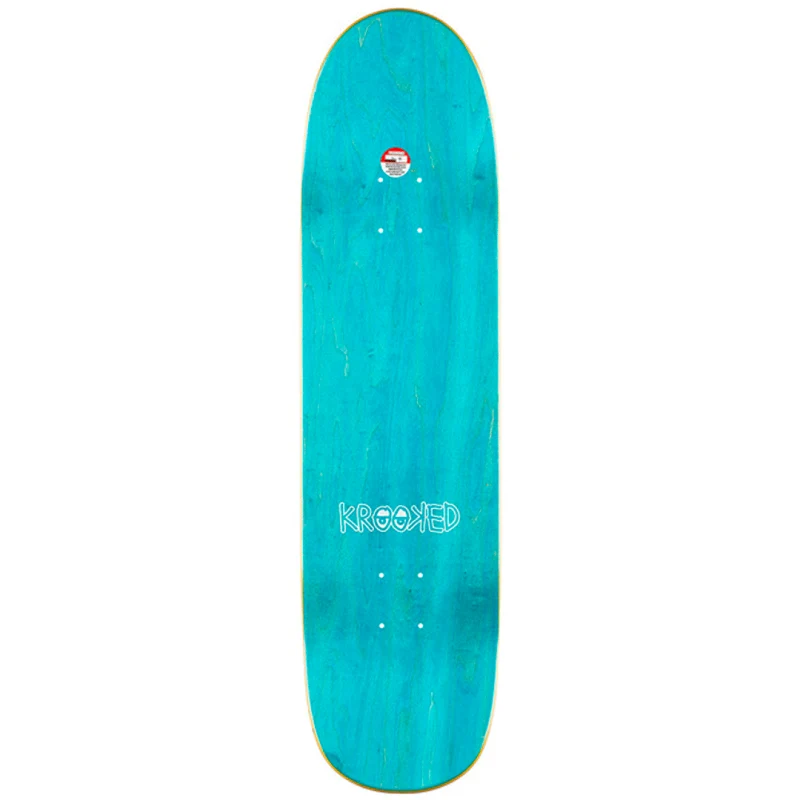 Krooked Ronnie Sandoval Chase Skateboard Deck 8.25" - Image 3