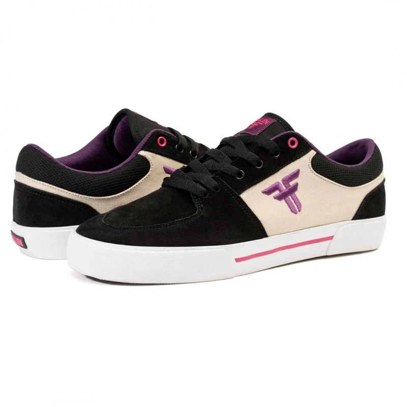 Ténis Fallen Patriot Vulc - Preto/Roxo/Rosa