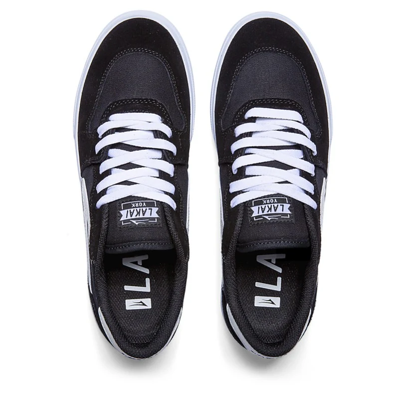 Ténis Lakai York - Black/White - Image 4