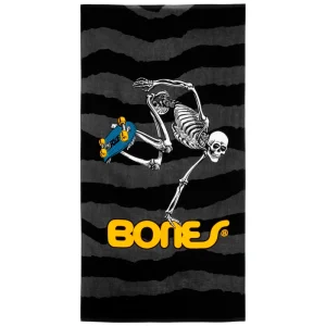 Toalha Powell Peralta Sk8Board Skeleton - Black