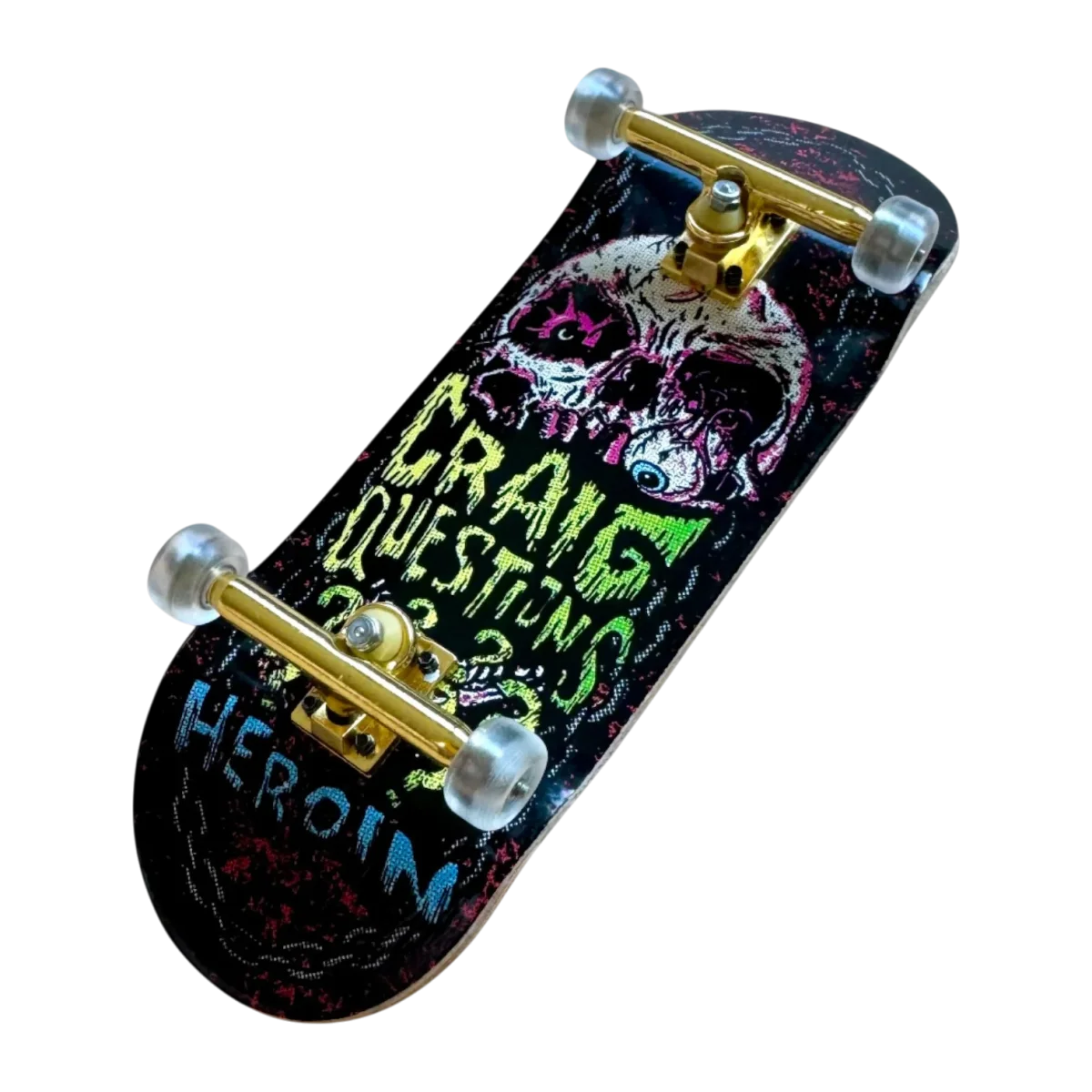 Custom Pro X Heroin Craig Questions Complete Fingerboard 34mm - Image 3
